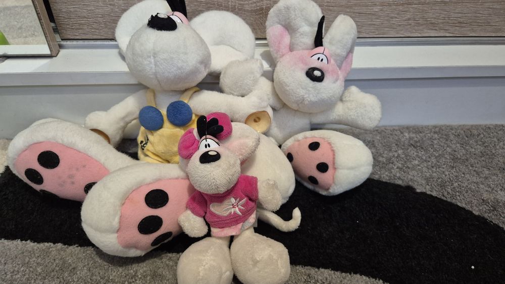 Diddle maskotki 3 sztuki