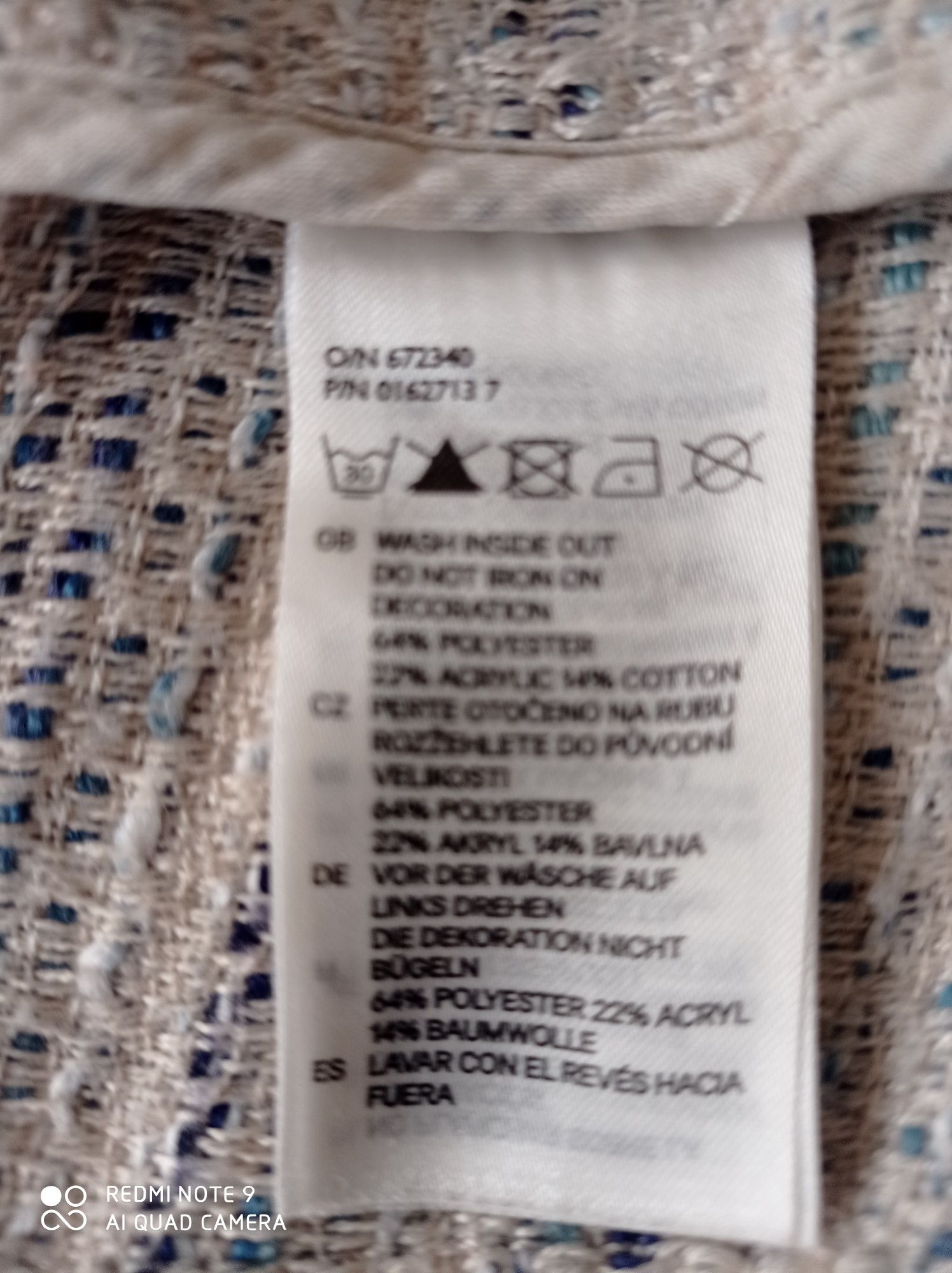 Marynarka, żakiet H&M, 36