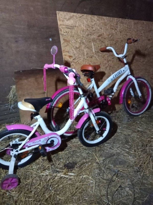Велосипед детский для девочки от 4 лет