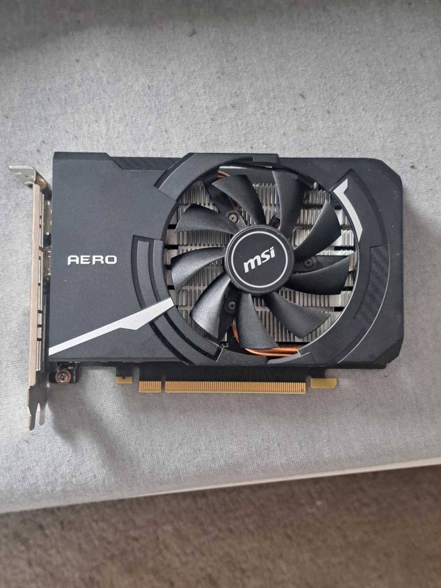 MSI GTX 1650 Super Aero ITX OC 4GB– karta graficzna [Odbiór osobisty]