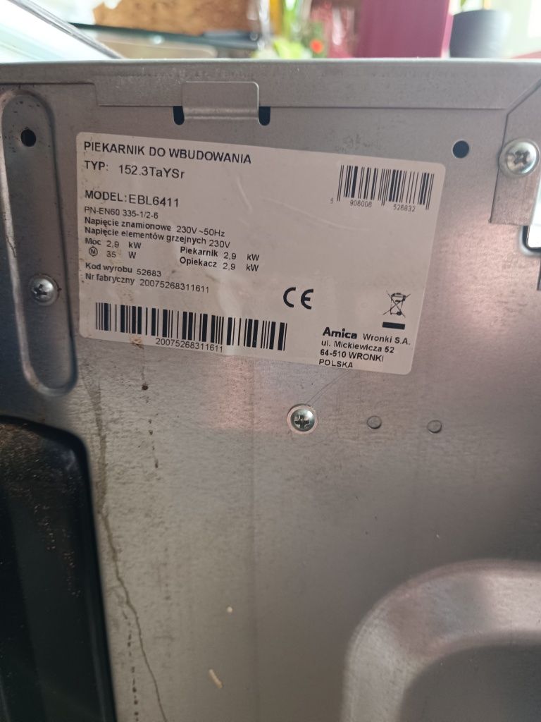 Piekarnik Amica EBL 6411