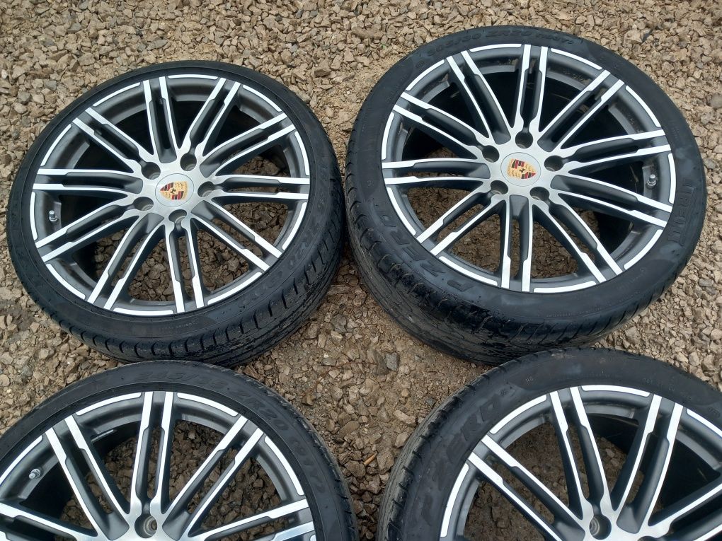 Alufelgi felgi kola porsche 20 orginal lato pirelli