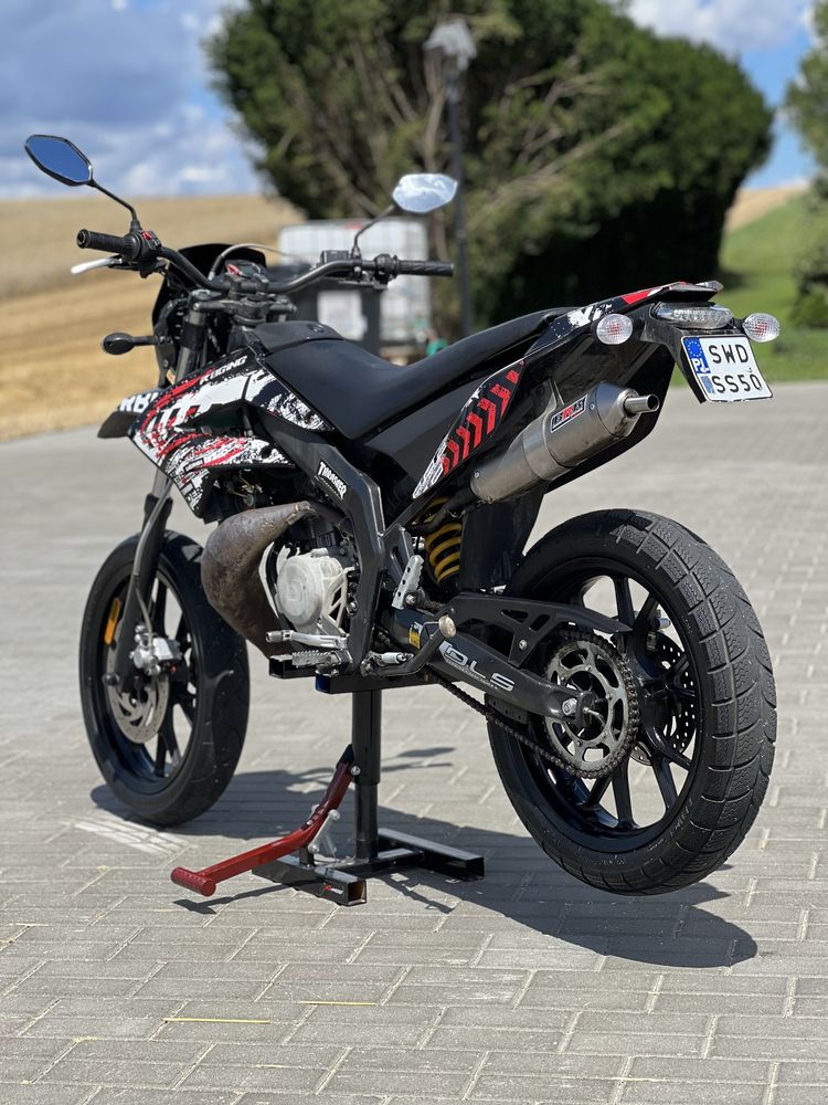 Derbi senda 50 supermoto nie gilera,aprilia,yamaha,sherco,rieju