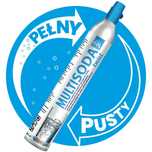 Wymiana Niebieska Butla quick connect nabój CO2 sodastream soda stream