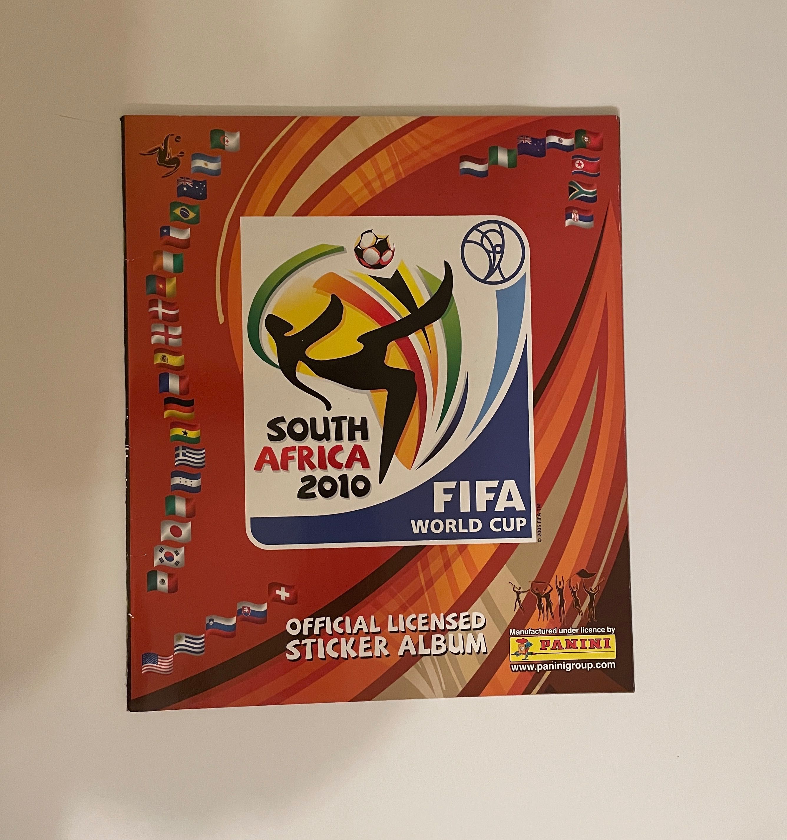 Album PANINI Fifa World Cup 2010 – prawie pusty