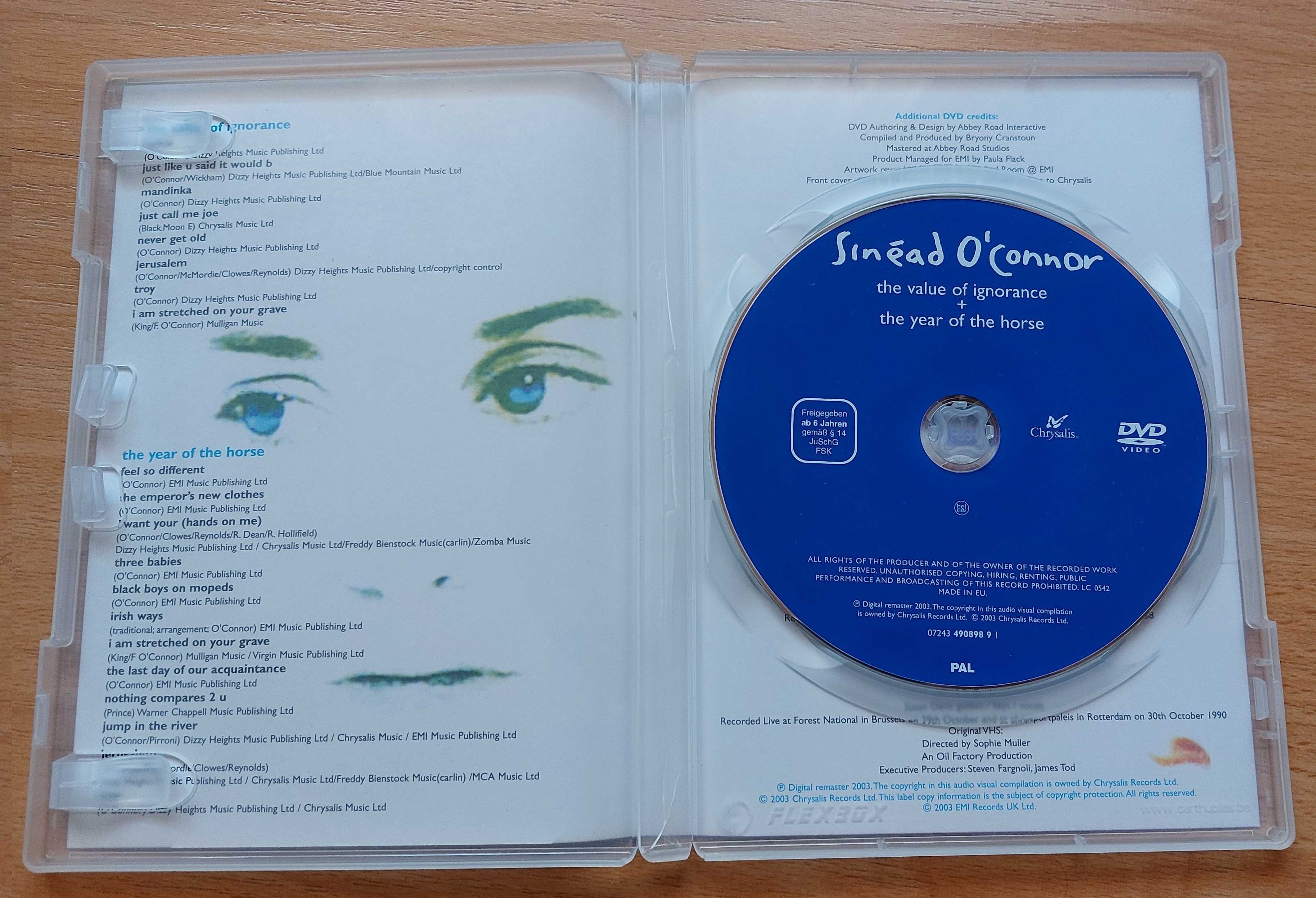 Sinead O'Connor live - sinead oconnor - DVD - dostawa gratis