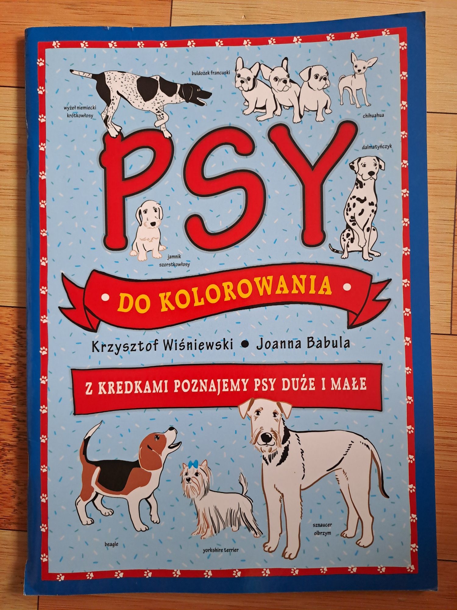 Książeczka o psach dla dzieci