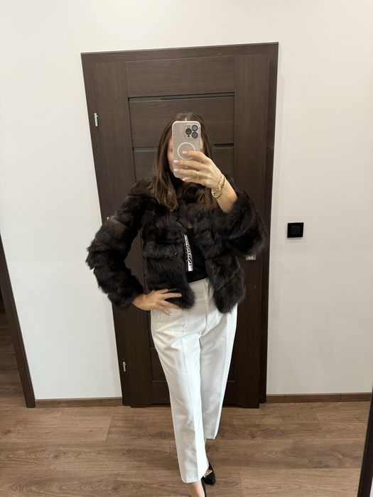 Futro naturalne Sobole rosyjskie rozm. XS- M nowe
