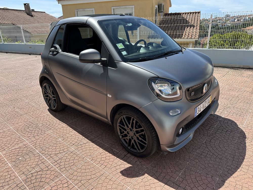 Smart EQ Brabus descapotável. O eletrico ideal para a cidade!!!