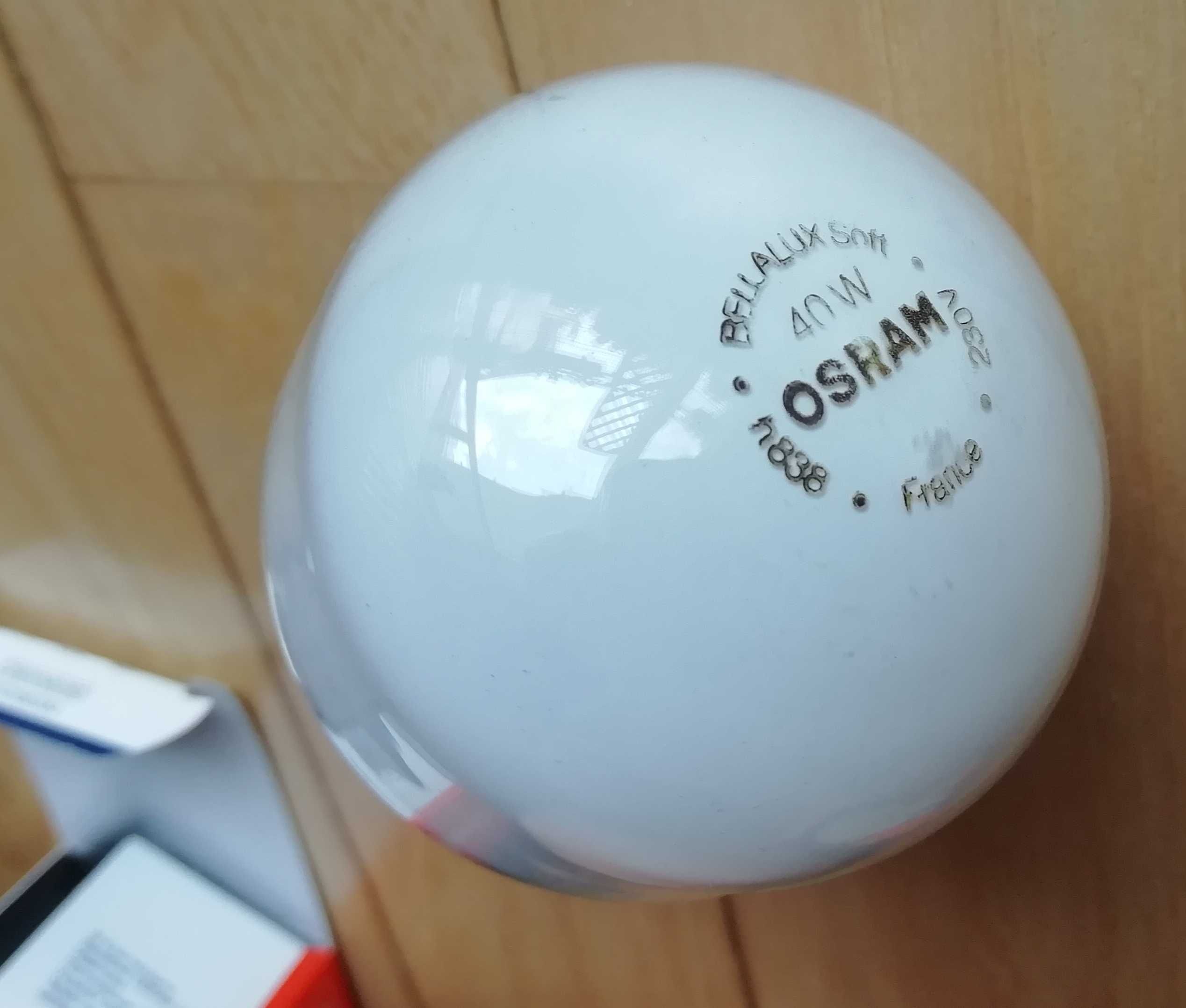 6x OSRAM 40W E27 tradycyjna żarówka MATOWA Bellalux Soft White