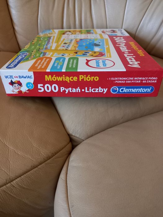 Gra interaktywna edukacyjna Mówiące Pióro 500 Pytań, Liczby +5 j.Nowa