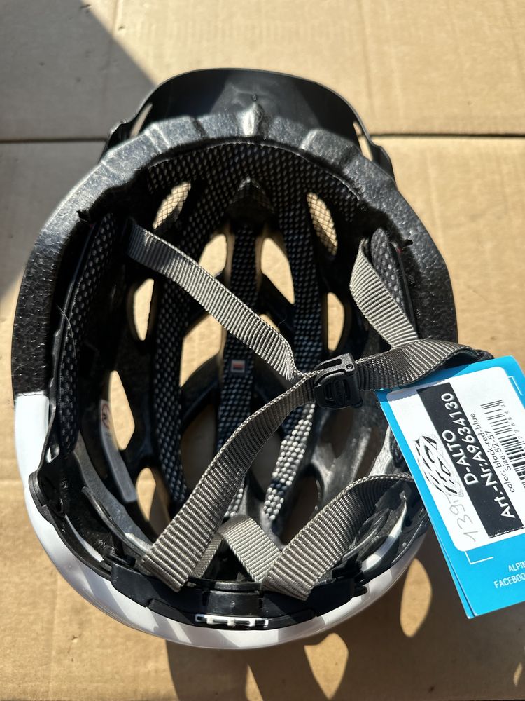 Nowy kask Alpina D-Alto 52-57cm Carbon -60% ceny