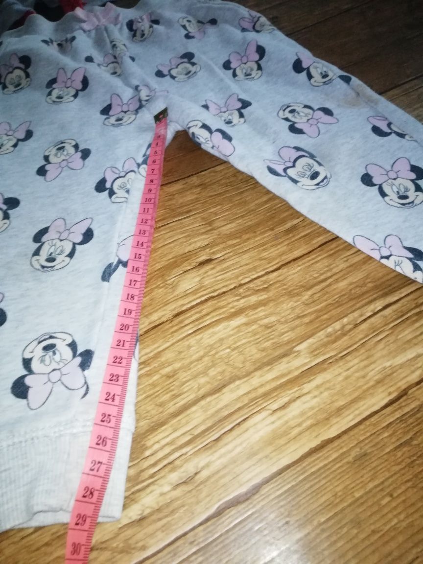 Bluza z kapturem, spodnie myszka minnie r 110