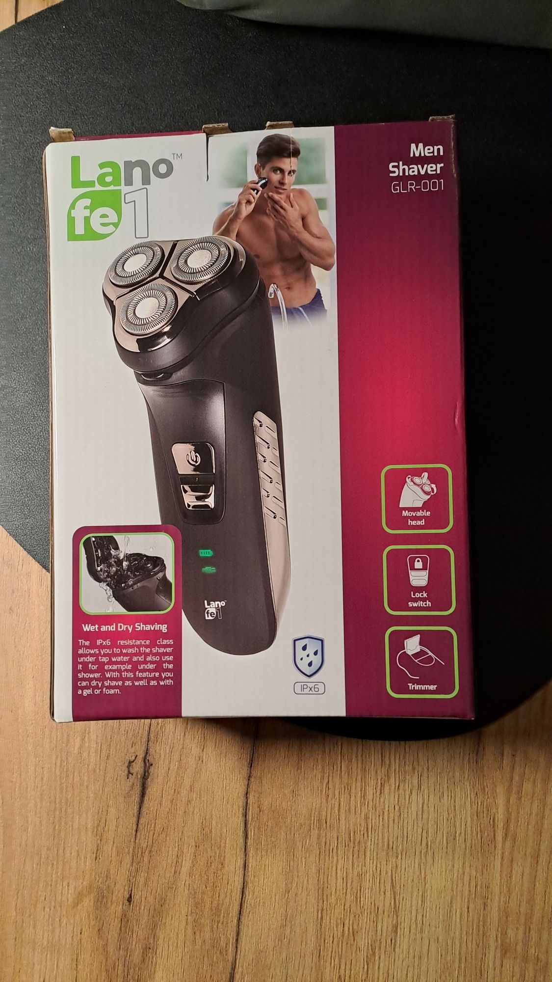 Golarka męska Lafe GLR-001