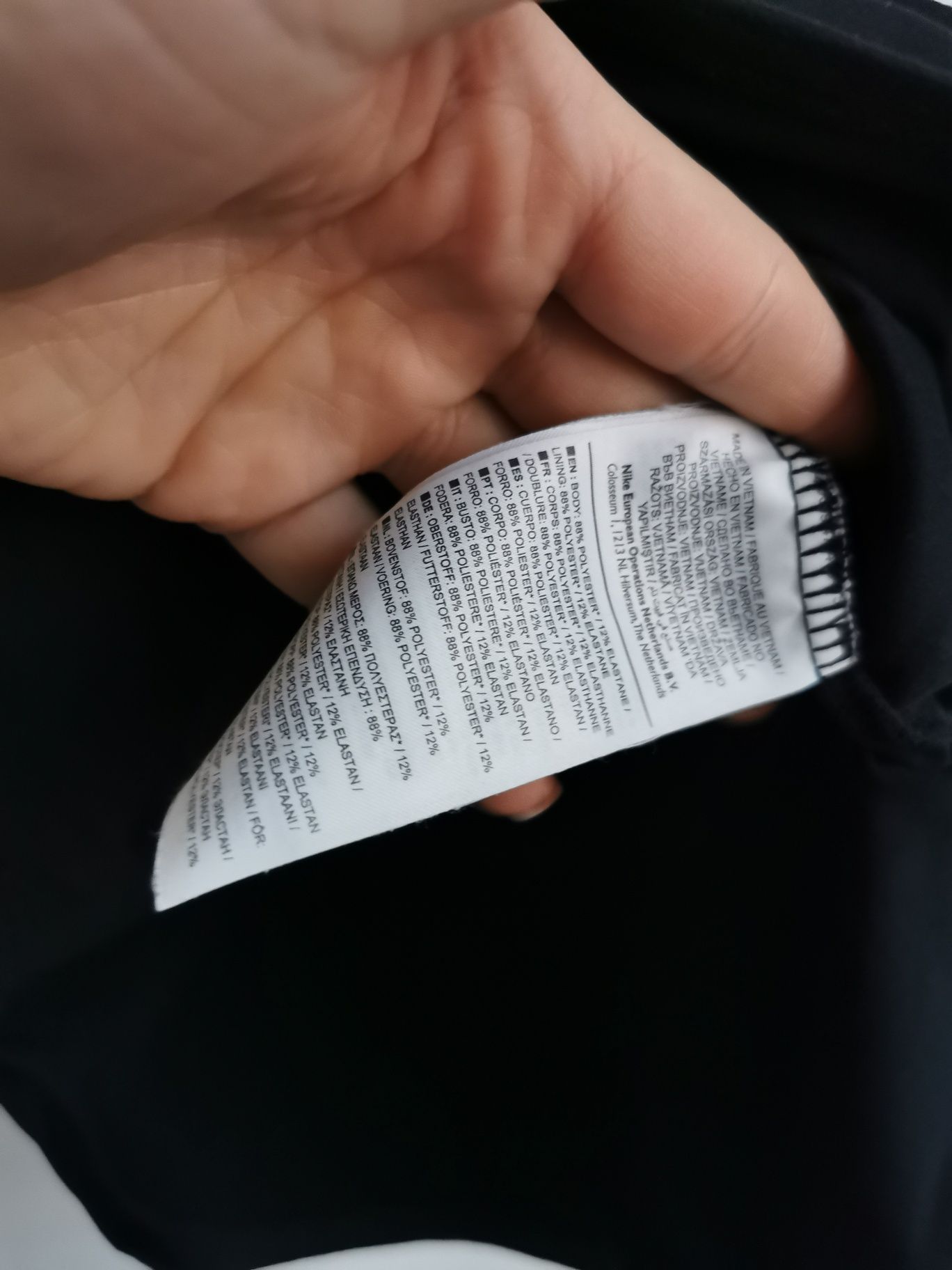 Nike bluzka koszulka sprotowa logowana damska S/M