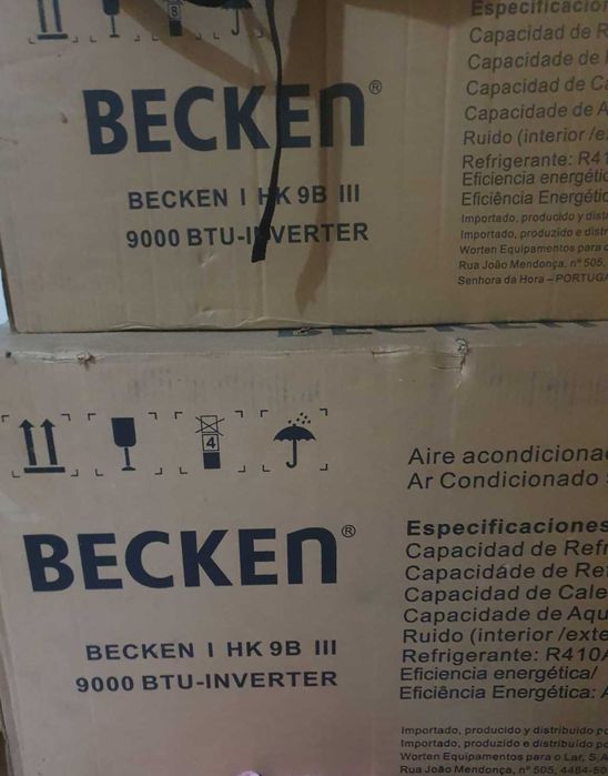 Ar condicionado na caixa, sem garantia