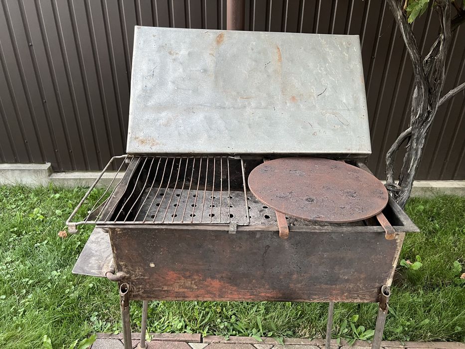 Мангал з нержавійки