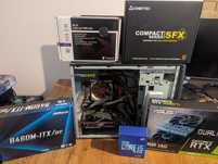Komputer mini-ITX, RTX 3060 TI, i5-10600K, 64GB RAM, 250GB SSD Mokotów