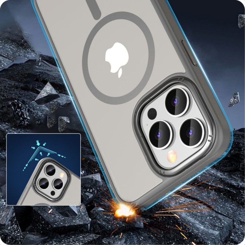 Tech-Protect Magmat ”2” Magsafe Iphone 15 Pro Matte Titanium