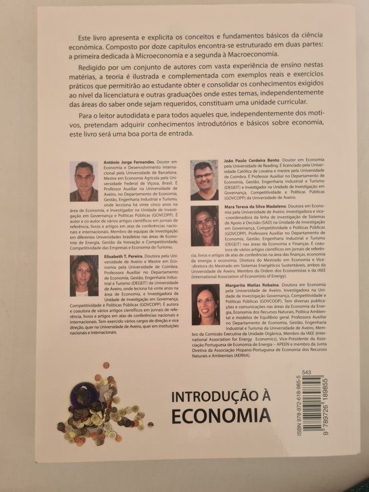 Livro "Introdução a economia"