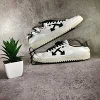 Кросівки чоловічі Off-White White Leather 2.0 Low Top Sneakers