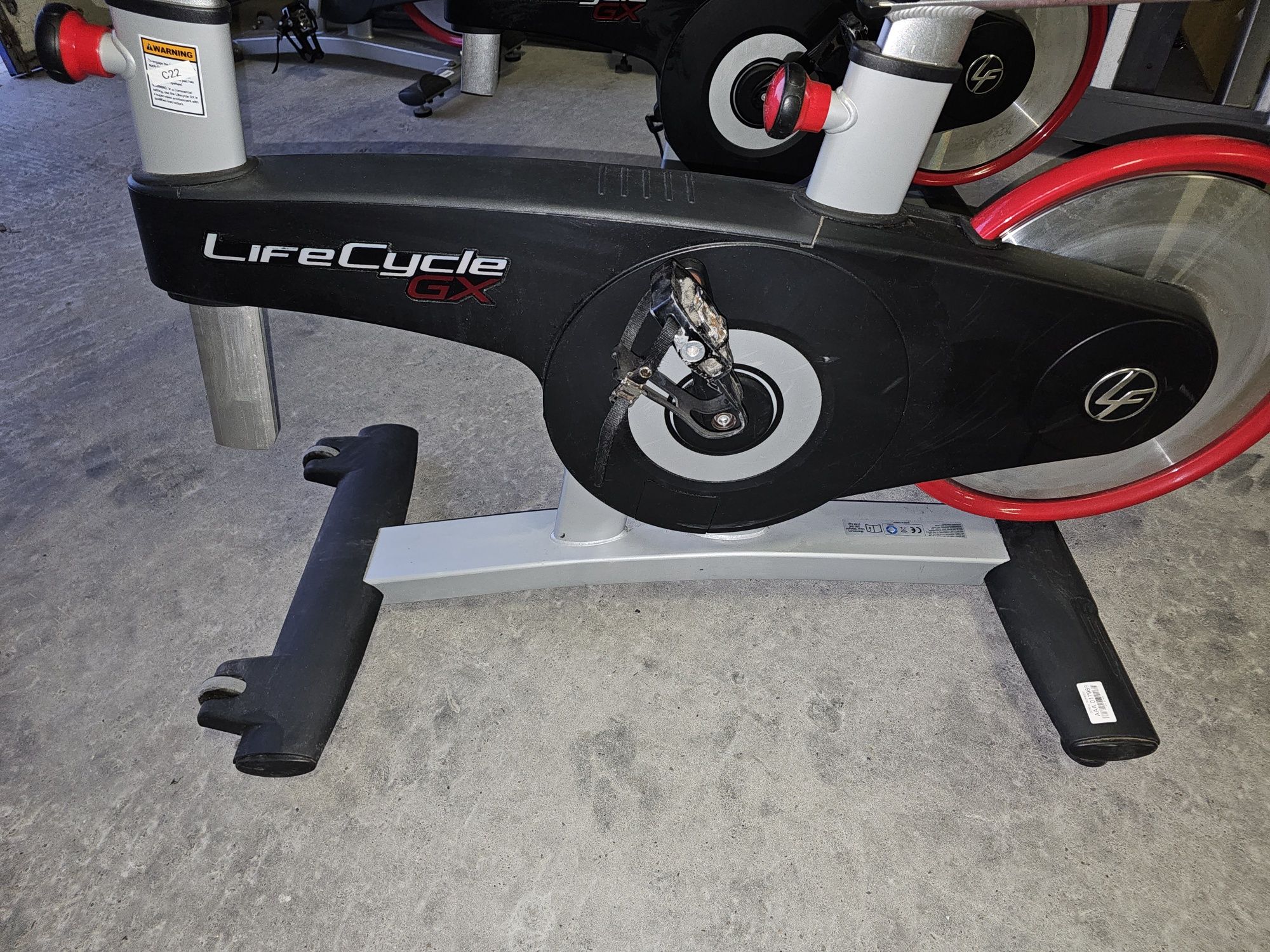 Rower spiningowy Life Fitness GX czarny jak ic7