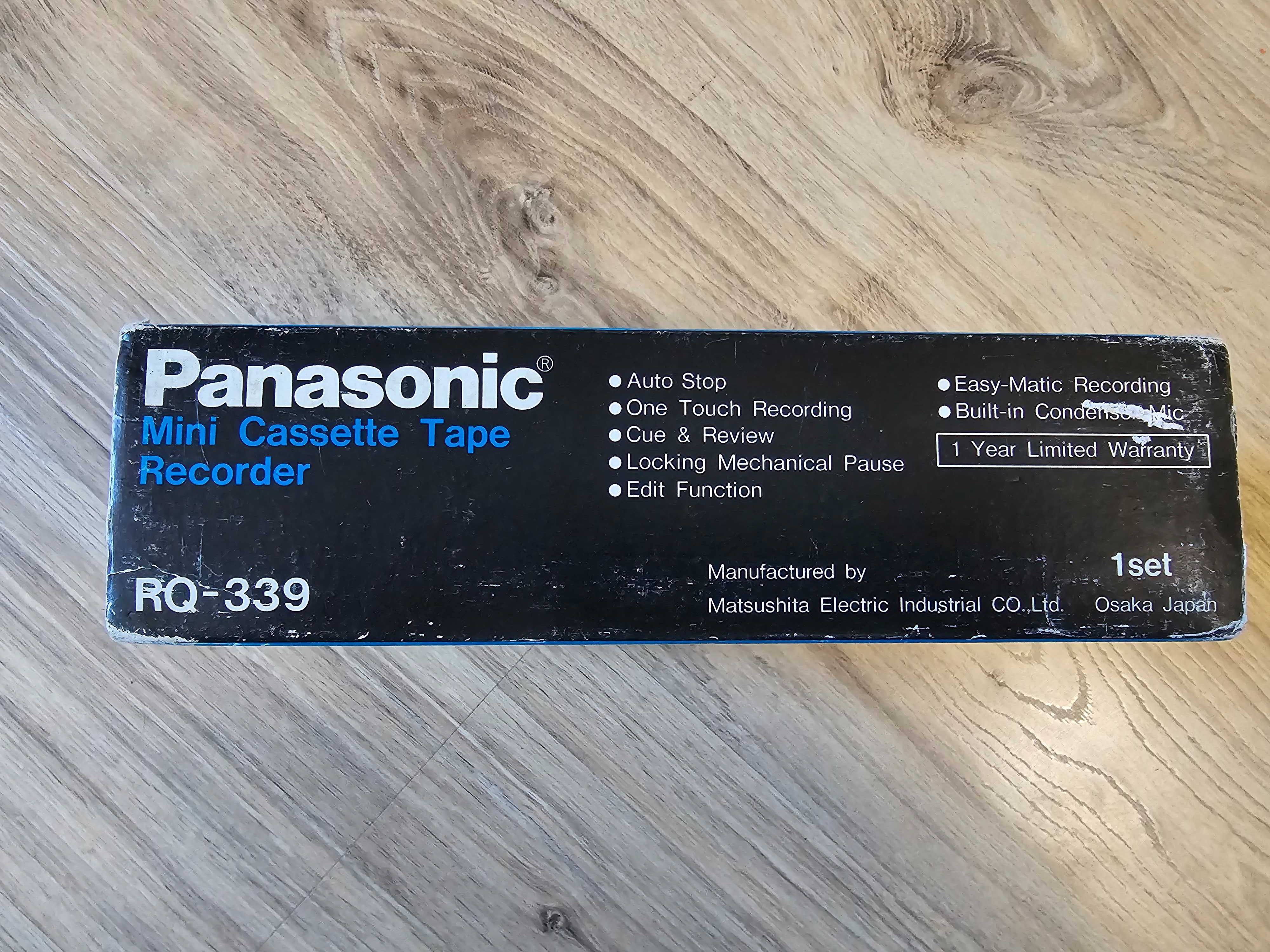 Panasonic RQ-339 Cassette Recorder Player