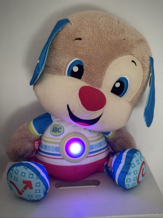 FISHER PRICE wielki piesek edukacyjny. Język Polski.