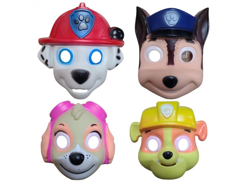 Маска ЩП. Собачки з мультфільма "Щенячий патруль"