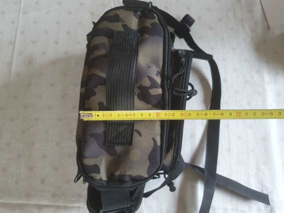 Torba spiningowa spinnigowa wędkarska 37x12x20cm