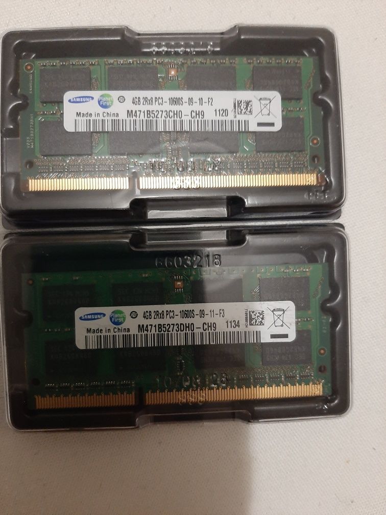 Оперативна пам'ять Samsung 8 GB SO-DIMM DDR3 1333 MHz  (4Gb×2)
