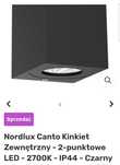Kinkiet zewnetrzny i wewnątrzny Canto Kubi 2 Nordlux