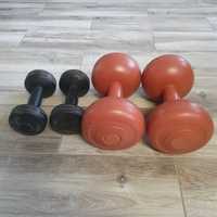 Sztangi obciążenie siłownia hantle 1,5 i 5 kg