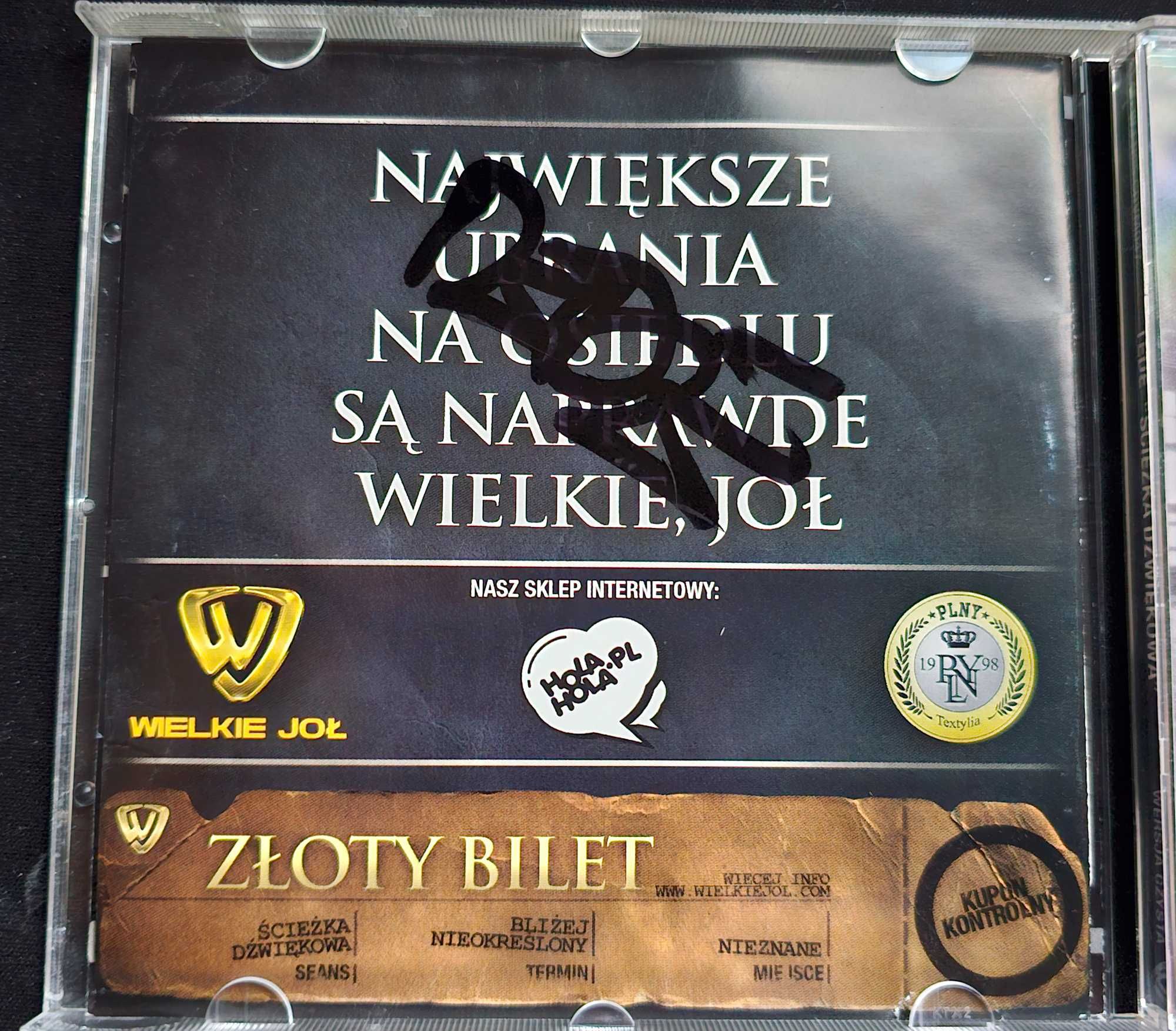 Ścieżka dźwiękowa wersja czysta Tede CD Autograf