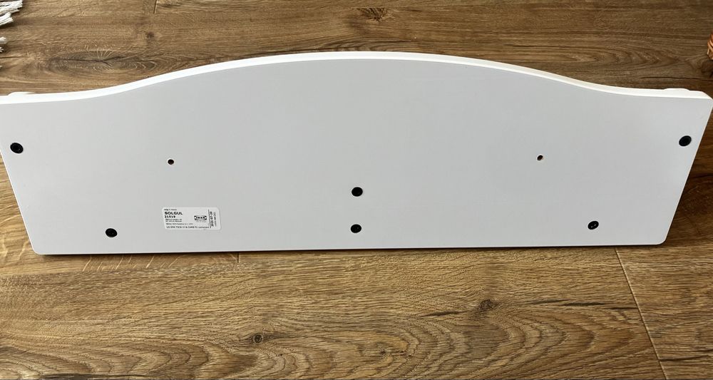 Półka ścienna IKEA SOLGUL 60x19 cm – biała
