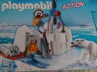 Playmobil 9056 misja polarna niedźwiedz polarny zoo zwierzęta