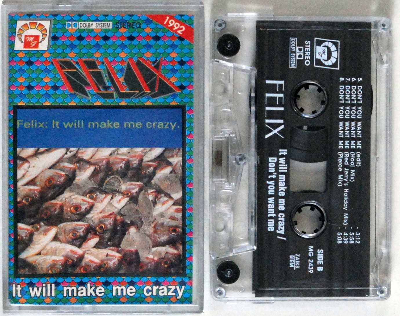 Felix - It Will Make Me Crazy (kaseta) BDB