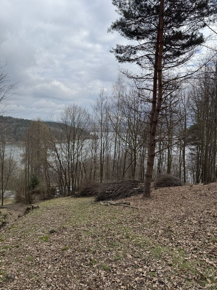 Działka budowlana z widokiem na jezioro żywieckie