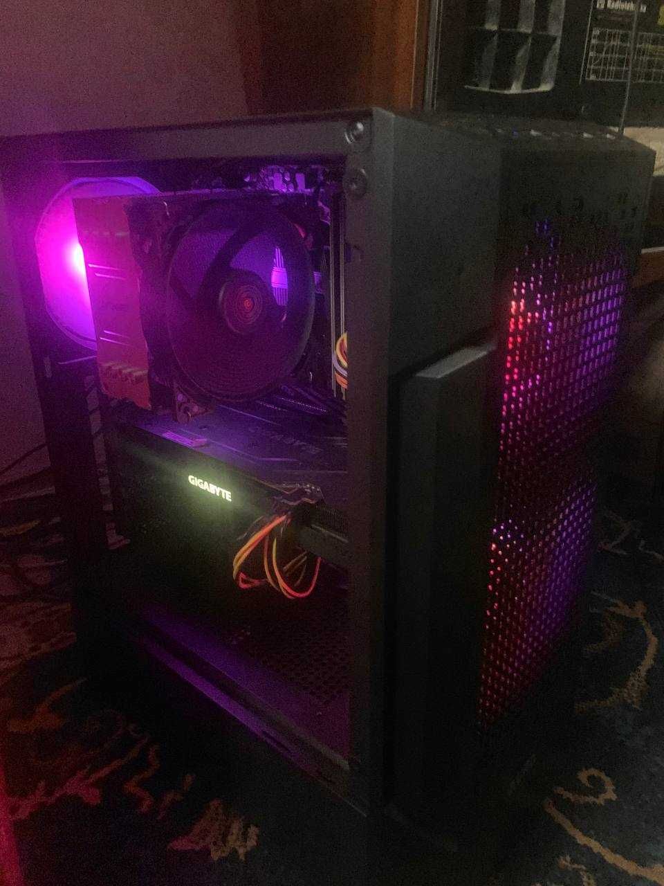 Игровой ПК Ryzen 5 3600, RX5500XT 8gb, 32gb DDR4, M2, ARGB