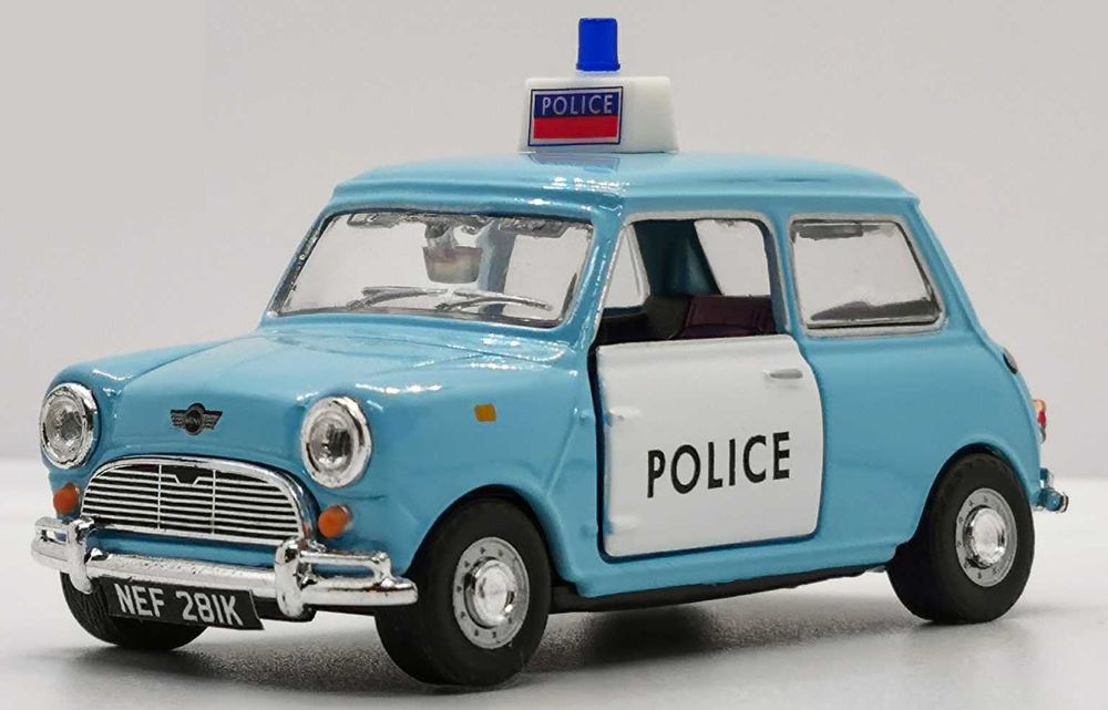 Model 1:43 Hongwell Mini Cooper Police (Wielka Brytania)