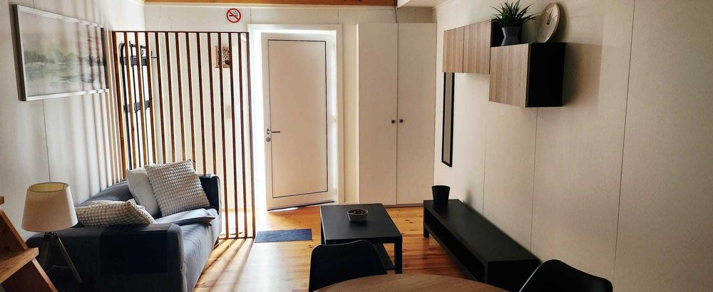 T1+1 mobiliado e equipado perto de metro e comercios em Matosinhos