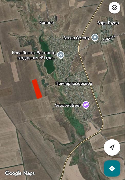 Продаю участок 4 га в Причерноморское (Первомайск)