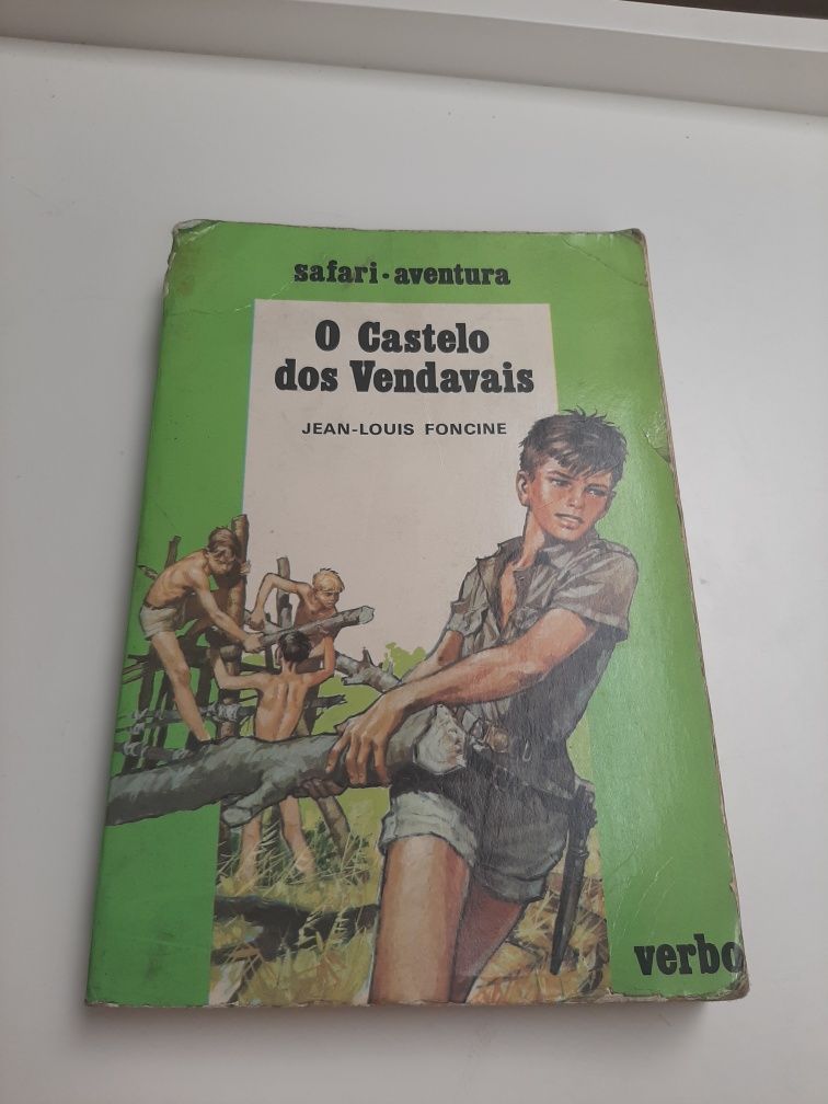 Livro o castelo dos vendavais jean louis foncine safari aventura