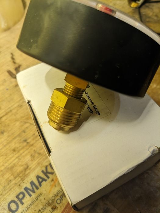 Термоманометр Италия.