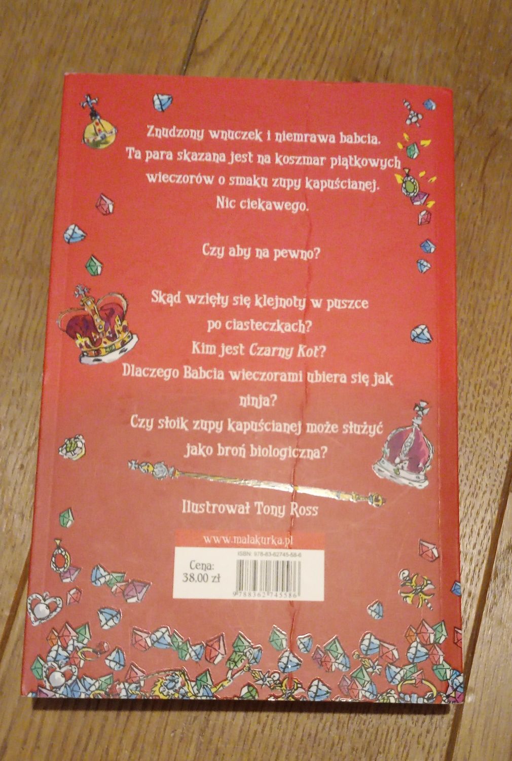 Książka "Babcia Rabuś" Davida Walliamsa