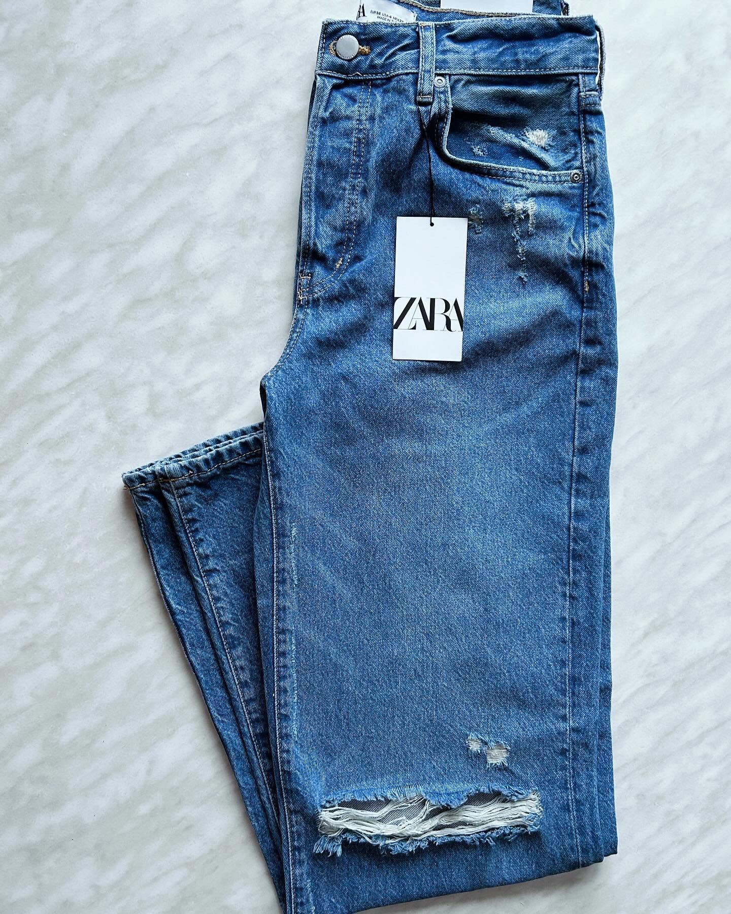 Стильні джинси кльош ZARA Zw Loose FIT Low RISE
