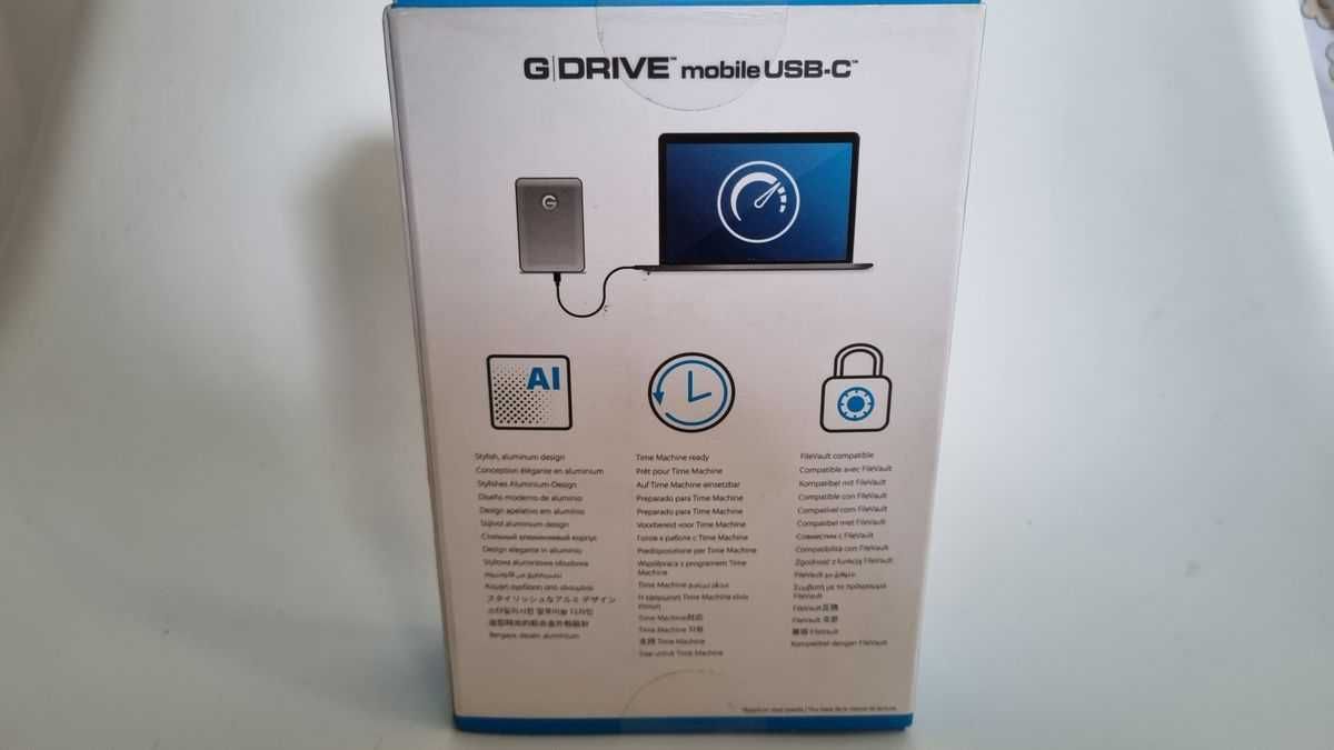 G-Technology Drive Mobile 1TB nowy dysk portable USB-C 0G10265-1