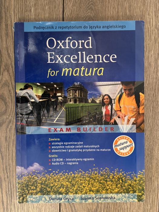 Podręcznik z repetytorium Oxford Excellence for matura