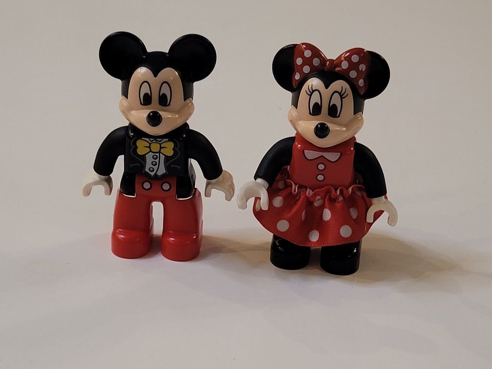 MYSZKA MINNIE i MIKI z bajki Myszka MIKI  2szt figurki bdb LEGO DUPLO