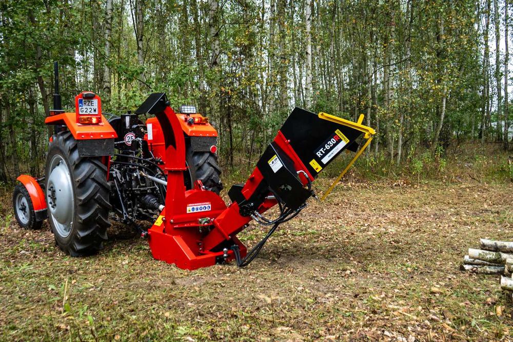 Rębak tarczowy REMET RT-630R == NOWY MODEL == rozdrabniacz gałęzi